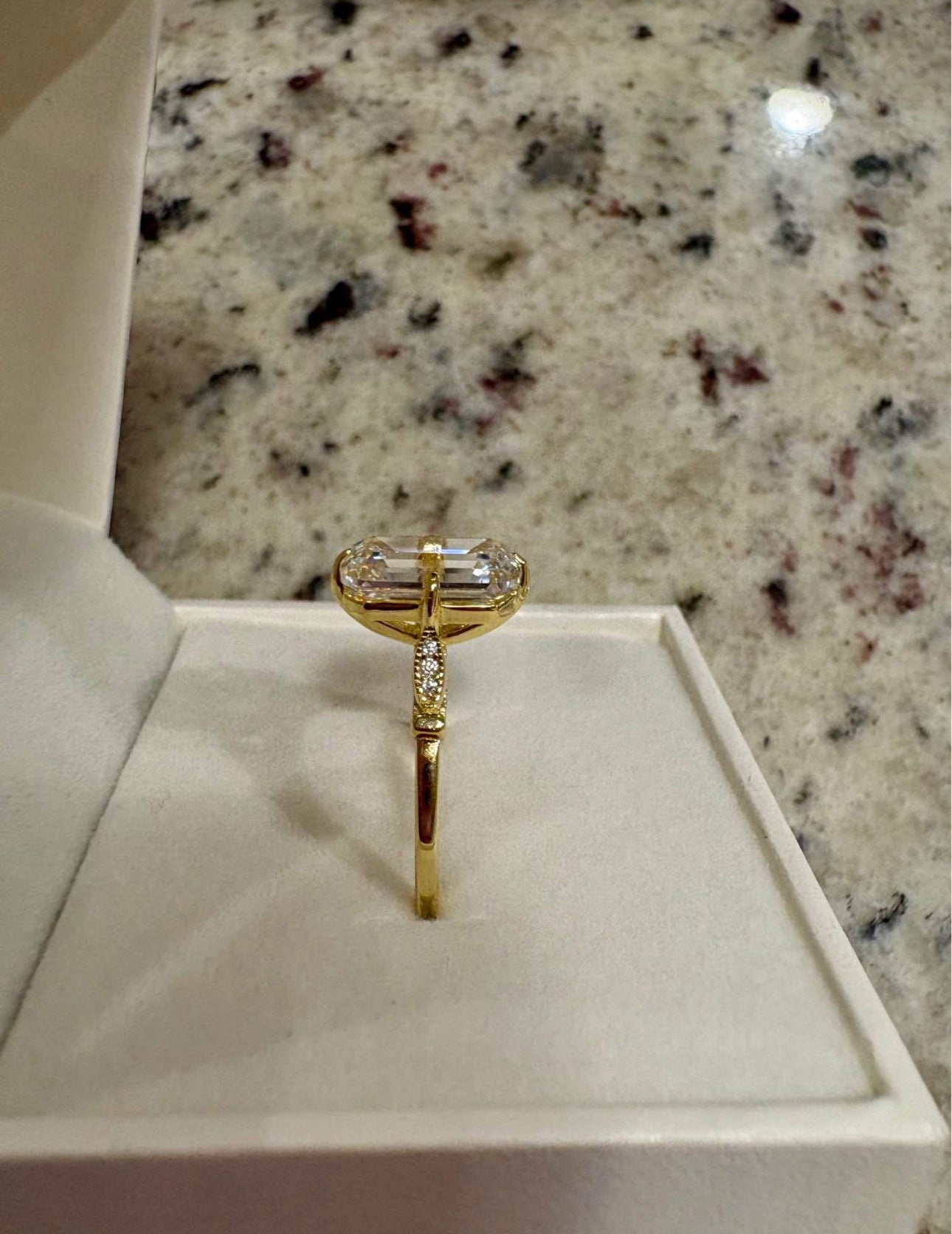 4 carat Emerald cut
