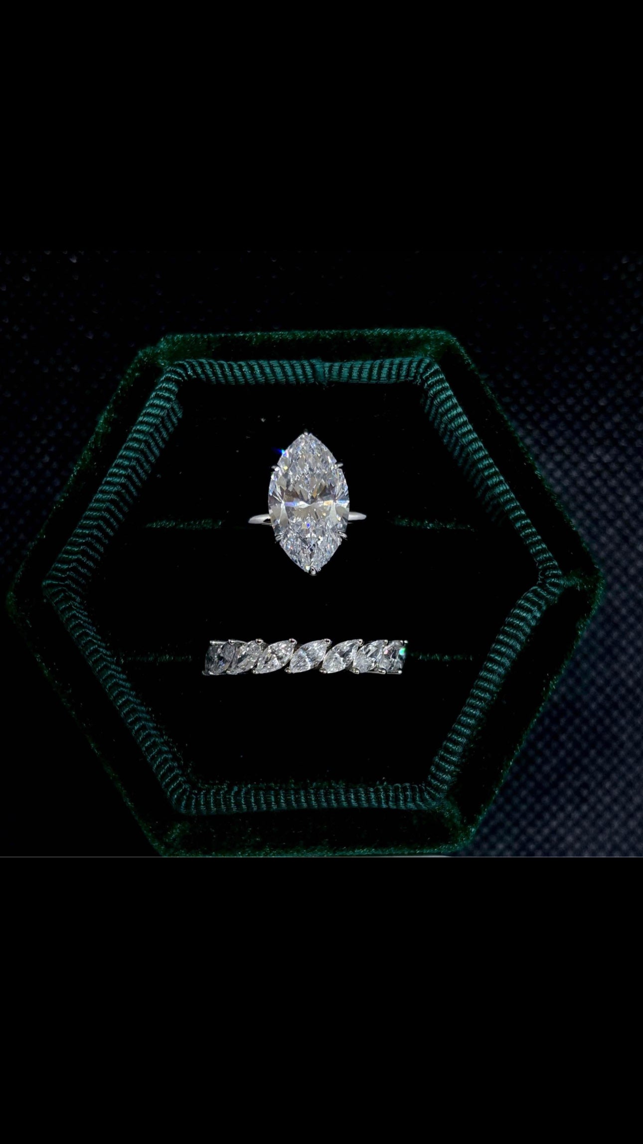 4.0 marquise cut ring