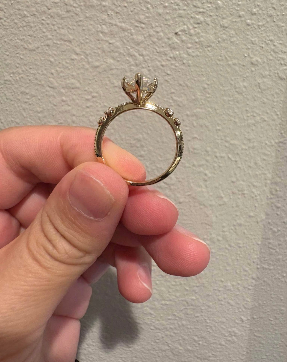 3.0ct marquise vintage inspired ring