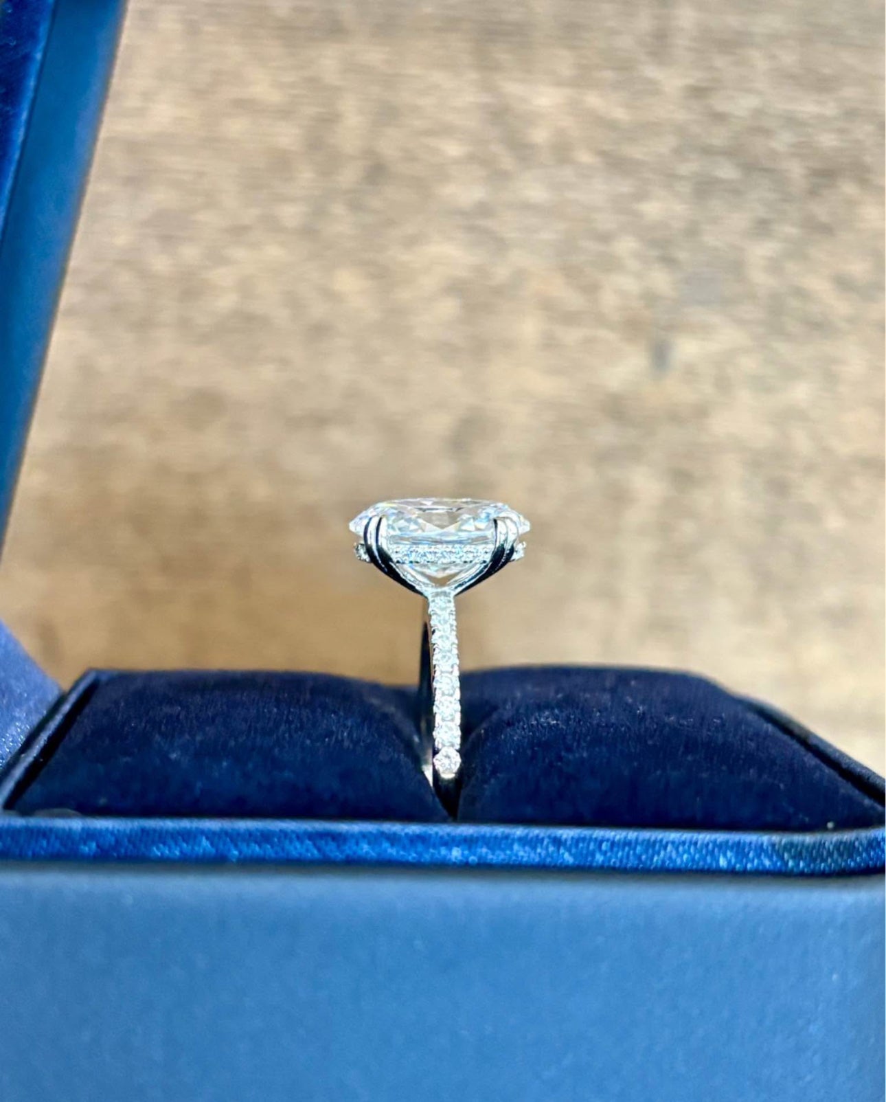 4.0 carat oval cut